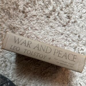 War and Peace Hardcover Book